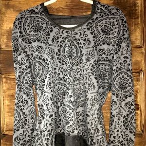 Danskin reversible pullover